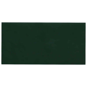 Pannelli Murali 12 pz Verde Scuro 60x30 cm in Velluto 2,16 m² 343865