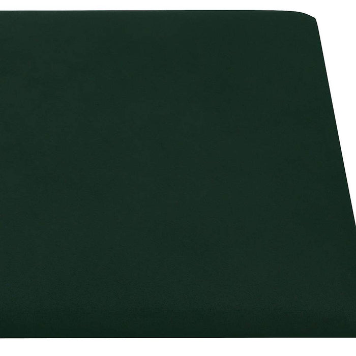 Pannelli Murali 12 pz Verde Scuro 60x30 cm in Velluto 2,16 m² 343865