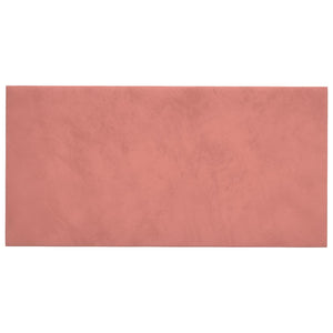 Pannelli Murali 12 pz Rosa 60x30 cm in Velluto 2,16 mÂ² cod mxl 27964