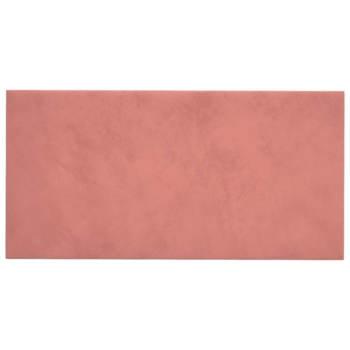 Pannelli Murali 12 pz Rosa 60x30 cm in Velluto 2,16 mÂ² cod mxl 27964