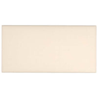 Pannelli Murali 12 pz Crema 60x30 cm Velluto 2,16 m² 343871