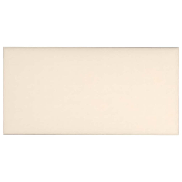Pannelli Murali 12 pz Crema 60x30 cm Velluto 2,16 m²
