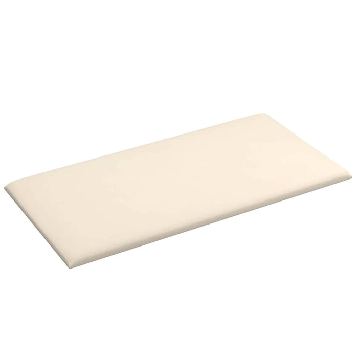 Pannelli Murali 12 pz Crema 60x30 cm Velluto 2,16 m²