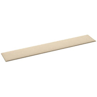 Pannelli Murali 12 pz Crema 90x15 cm Tessuto 1,62 m² 343872