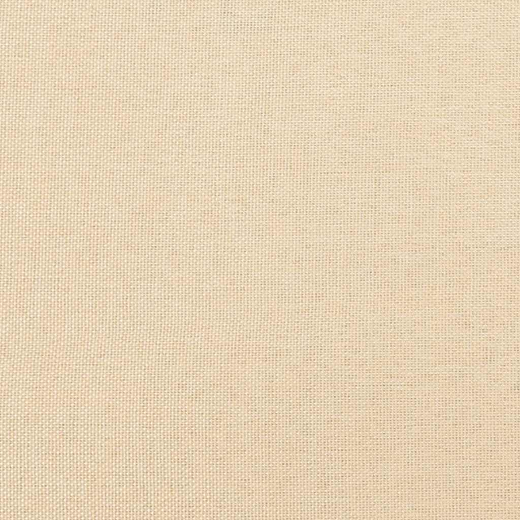 Pannelli Murali 12 pz Crema 90x15 cm Tessuto 1,62 m² 343872