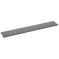 Pannelli Murali 12 pz Grigio Chiaro 90x15 cm Tessuto 1,62 m² 343873