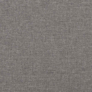 Pannelli Murali 12 pz Grigio Chiaro 90x15 cm Tessuto 1,62 m² 343873