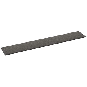 Pannelli Murali 12 pz Grigio Scuro 90x15 cm Tessuto 1,62 mÂ²