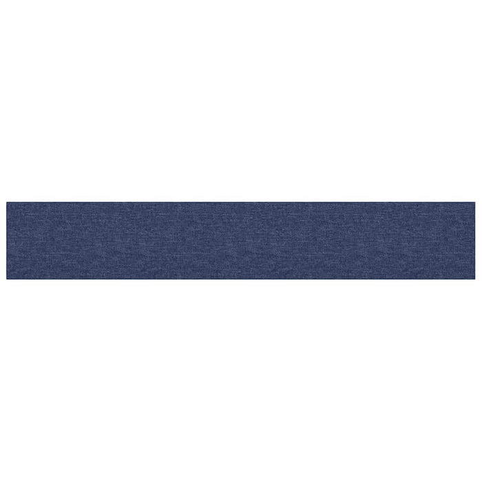 Pannelli Murali 12 pz Blu 90x15 cm Tessuto 1,62 mÂ² cod mxl 16743