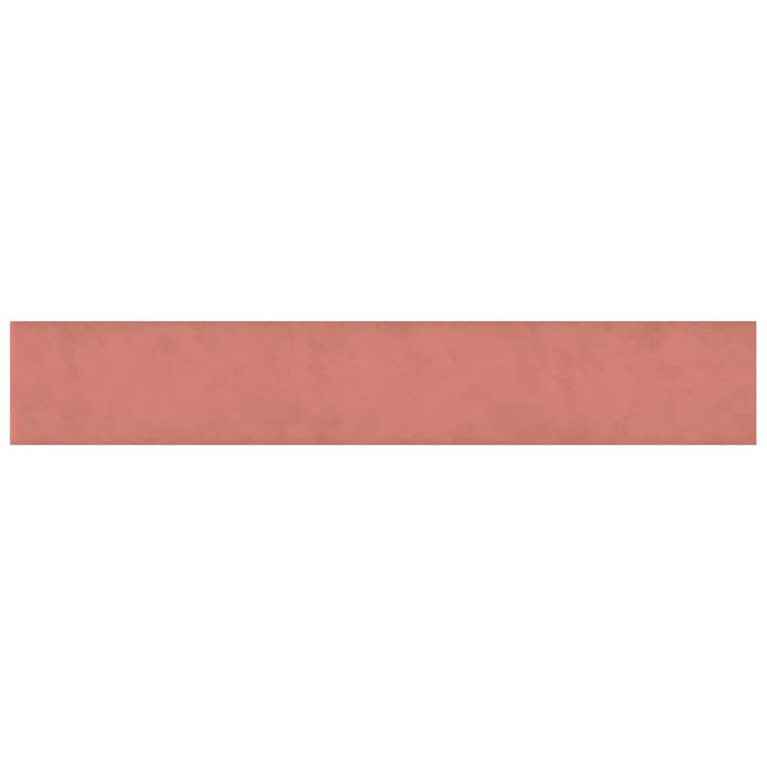 Pannelli Murali 12 pz Rosa 90x15 cm Velluto 1,62 mÂ² cod mxl 18991