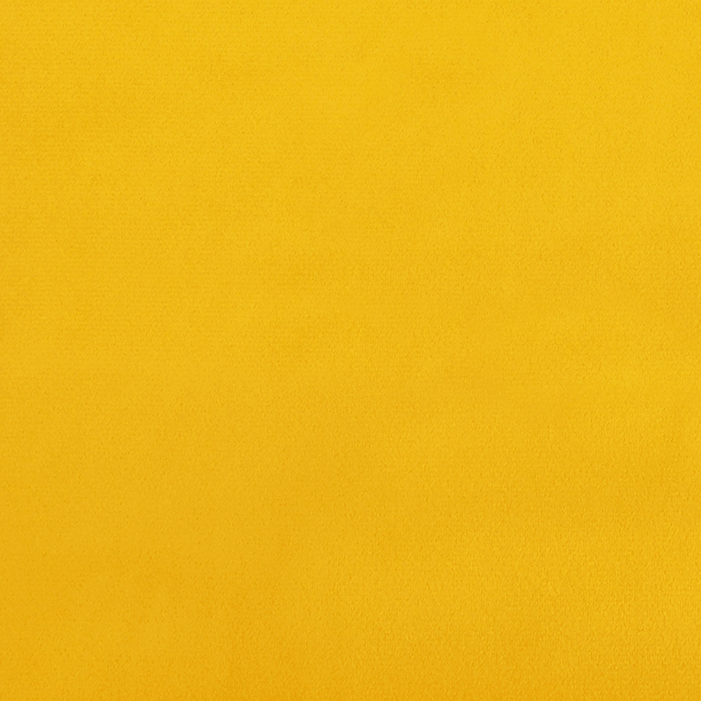 Pannelli Murali 12 pz Gialli 90x15 cm Velluto 1,62 m² 343897