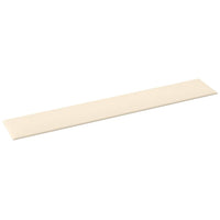 Pannelli Murali 12 pz Crema 90x15 cm Velluto 1,62 m² 343899