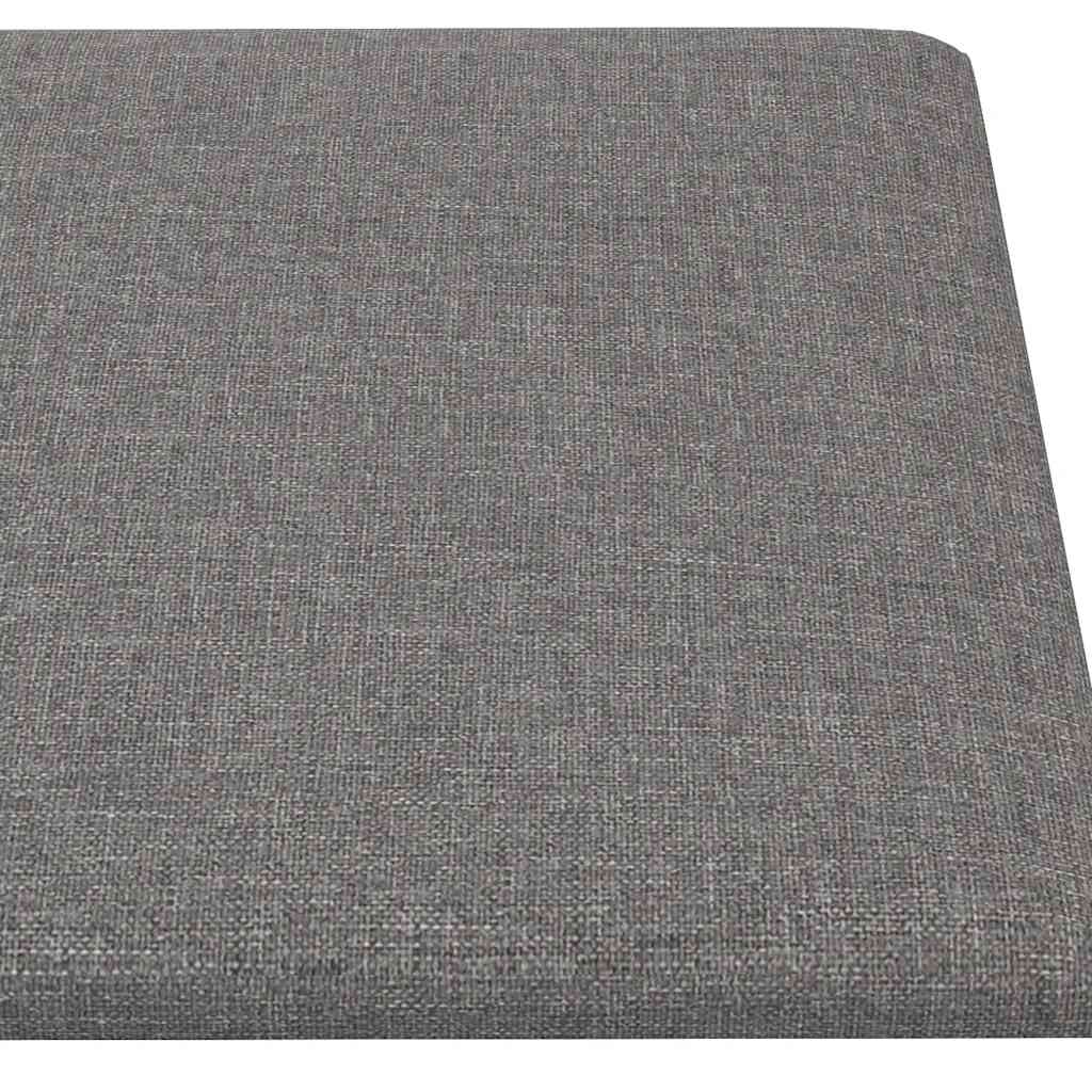 Pannelli Murali 12 pz Grigio Chiaro 90x30 cm Tessuto 3,24 mÂ² cod mxl 12413