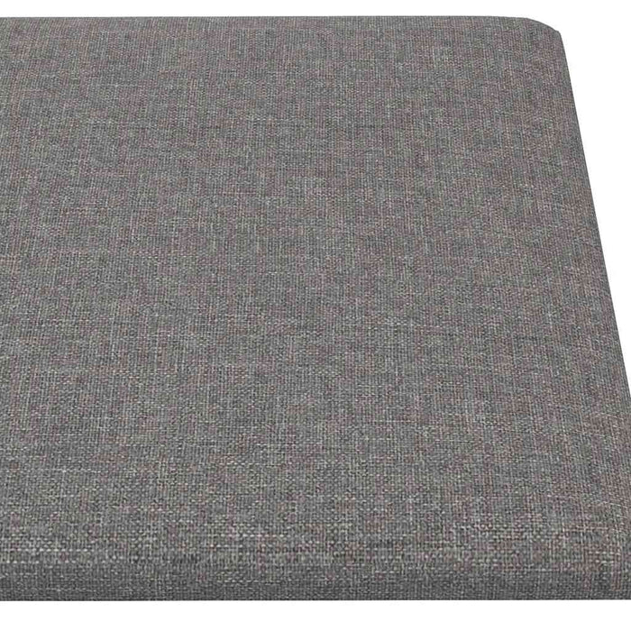 Pannelli Murali 12 pz Grigio Chiaro 90x30 cm Tessuto 3,24 mÂ² cod mxl 12413