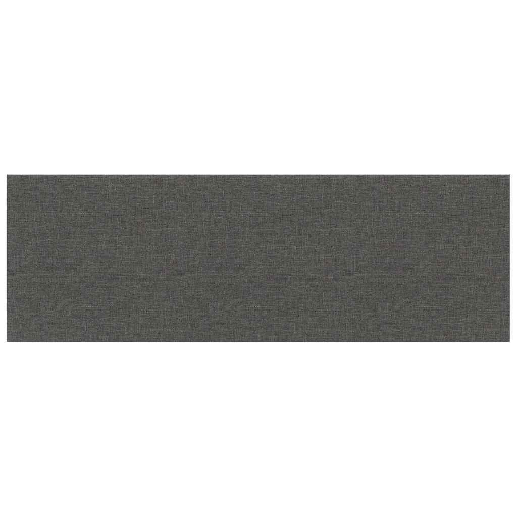 Pannelli Murali 12 pz Grigio Scuro 90x30 cm Tessuto 3,24 m²