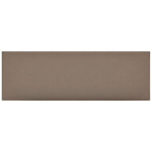 Pannelli Murali 12 pz Cappuccino 90x30 cm in Similpelle 3,24 m² 343915