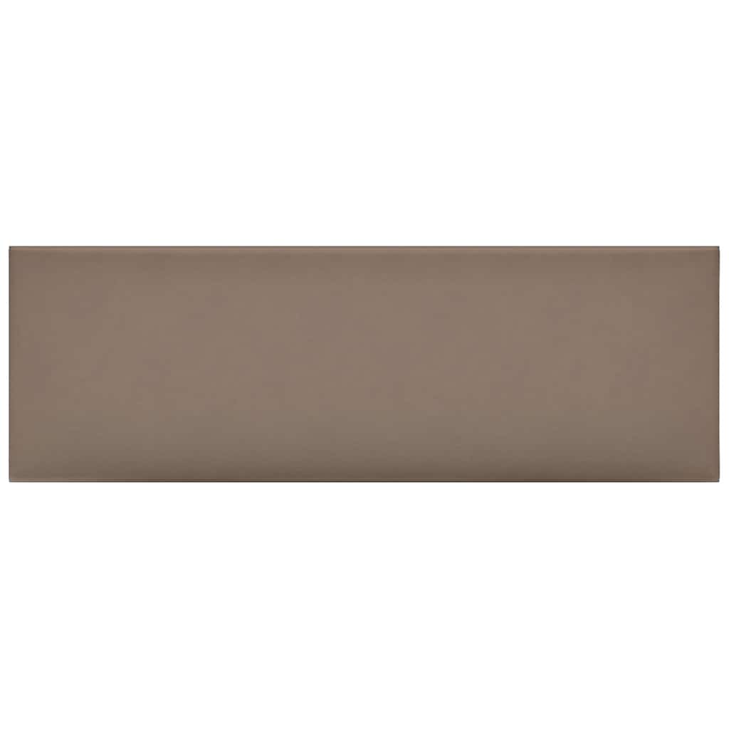 Pannelli Murali 12 pz Cappuccino 90x30 cm in Similpelle 3,24 mÂ² cod mxl 25296