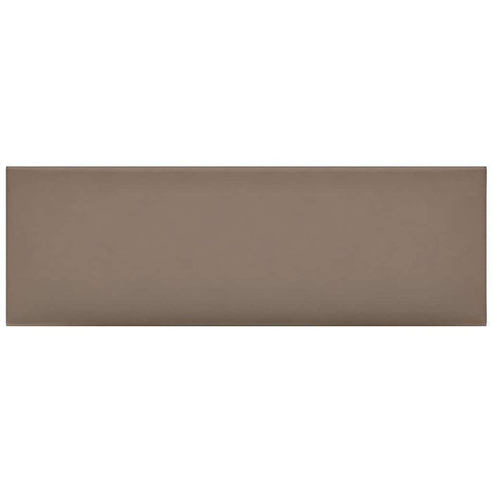 Pannelli Murali 12 pz Cappuccino 90x30 cm in Similpelle 3,24 mÂ² cod mxl 25296