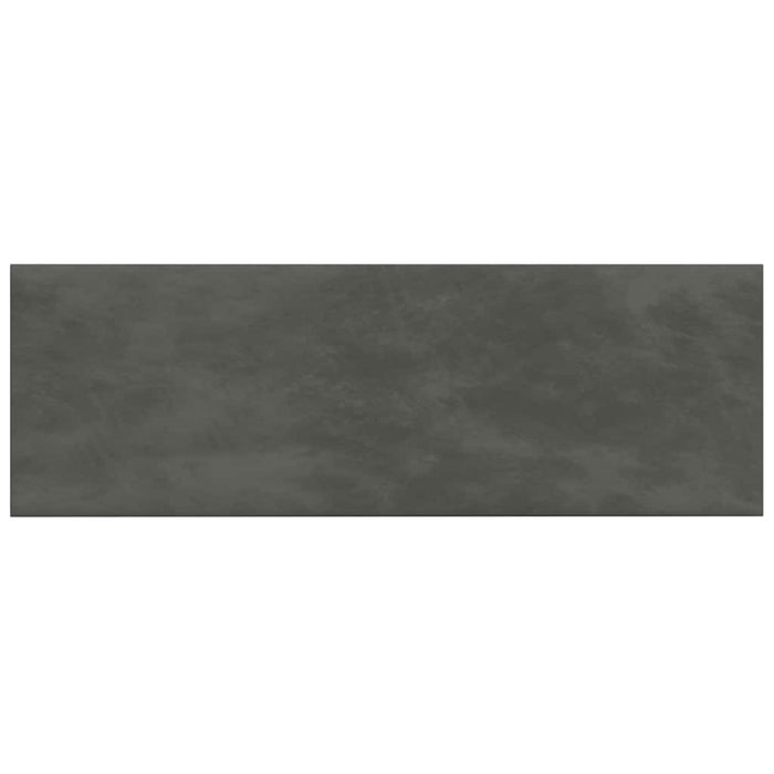 Pannelli Murali 12 pz Grigio Scuro 90x30 cm Velluto 3,24 mÂ²