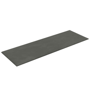 Pannelli Murali 12 pz Grigio Scuro 90x30 cm Velluto 3,24 mÂ²