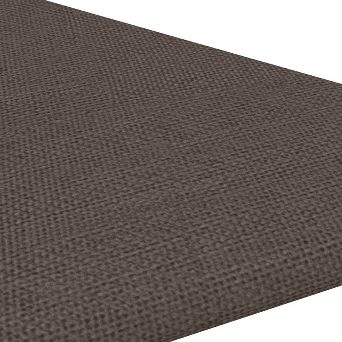 Pannelli Murali 12 pz Tortora 30x30 cm Tessuto 0,54 m² 343935