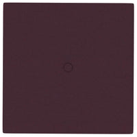 Pannelli Murali 12 pz Viola 30x30 cm in Tessuto 1,08 m²