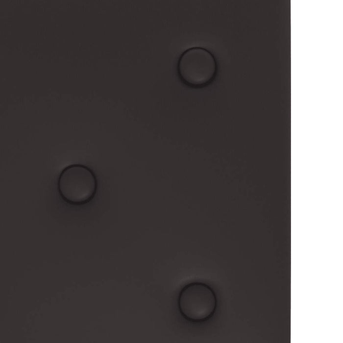 Pannelli Murali 12 pz Neri 60x30 cm Similpelle 2,16 m² 343988