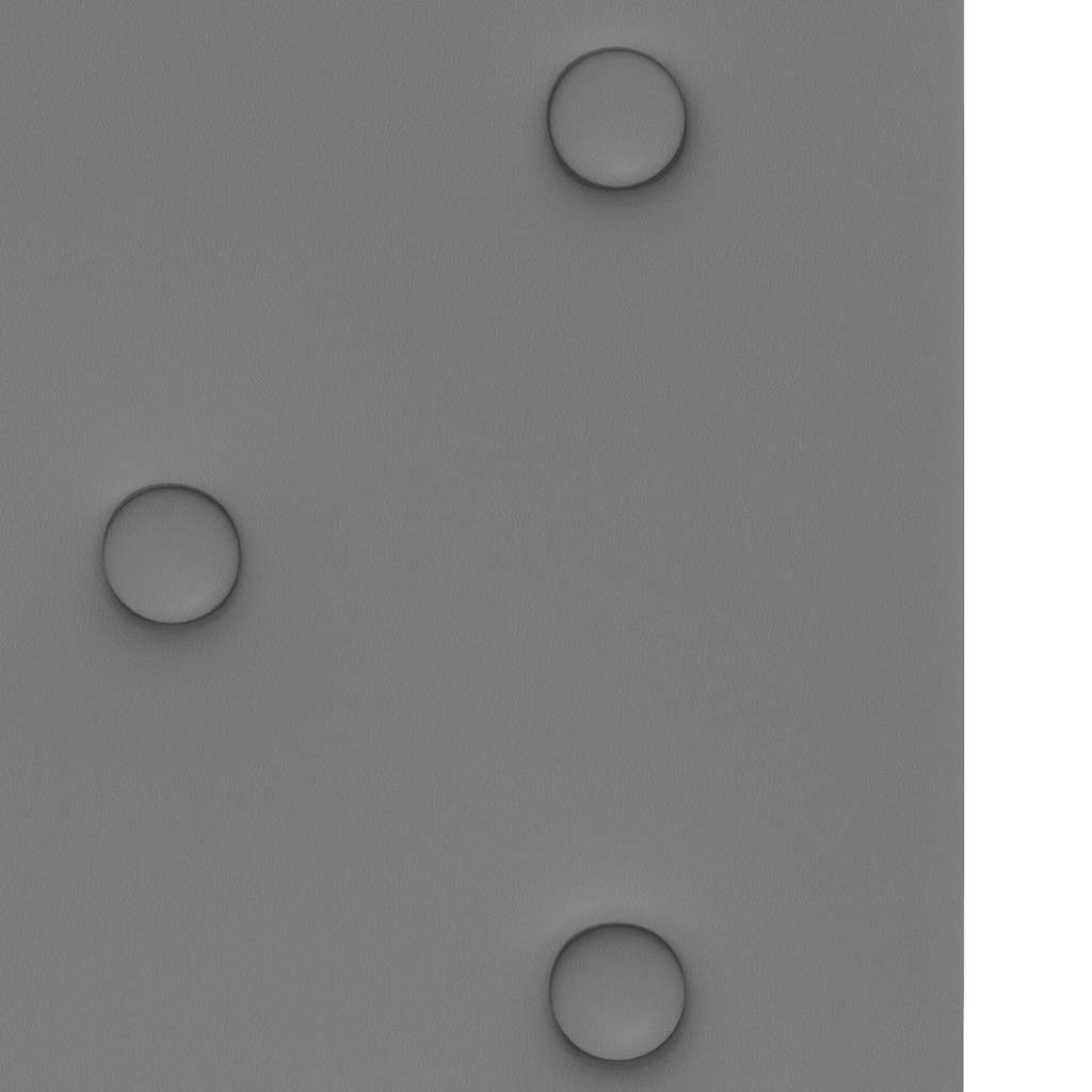 Pannelli Murali 12 pz Grigi 60x30 cm Similpelle 2,16 m² 343991