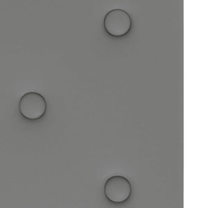 Pannelli Murali 12 pz Grigi 60x30 cm Similpelle 2,16 m² 343991