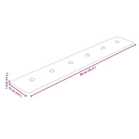 Pannelli Murali 12 pz Crema 90x15 cm in Similpelle 1,62 mÂ² cod mxl 27316