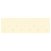 Pannelli Murali 12 pz Crema 90x30 cm in Similpelle 3,24 m² 344003