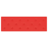 Pannelli Murali 12 pz Rossi 90x30 cm in Similpelle 3,24 m² 344004