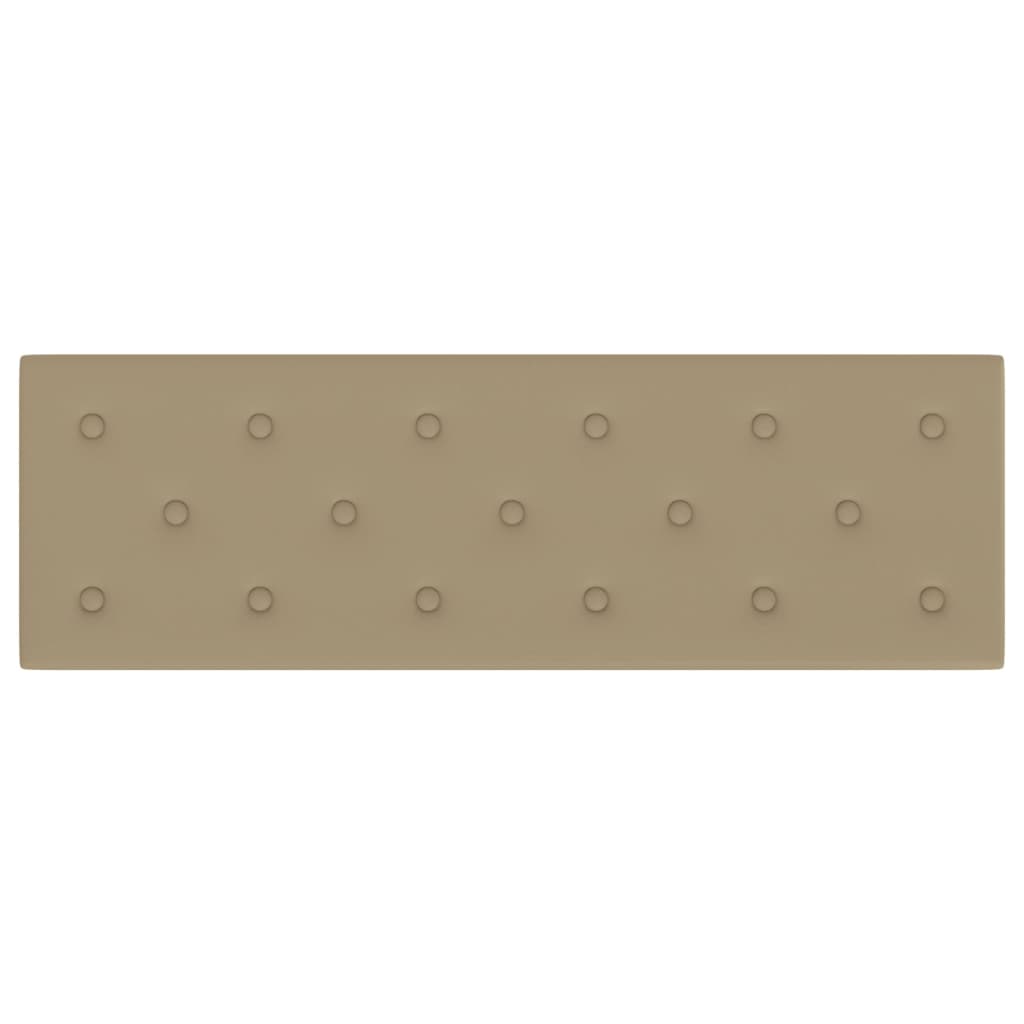 Pannelli Murali 12 pz Cappuccino 90x30 cm in Similpelle 3,24 m² 344006