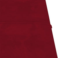 Pannelli Murali 12 pz Rosso Vino 60x15 cm Velluto 1,08 mÂ² cod mxl 23444