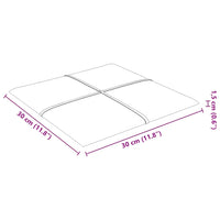 Pannelli Murali 12 pz Rosso Vino 60x15 cm Velluto 1,08 mÂ² cod mxl 23444