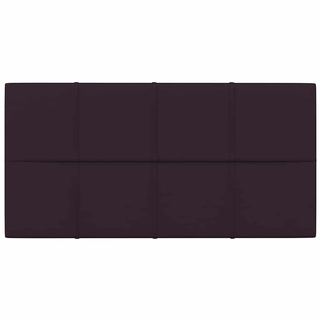 Pannelli Murali 12 pz Viola 60x30 cm in Tessuto 2,16 m² 344078