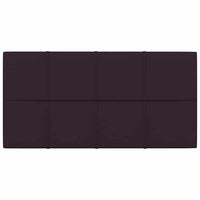 Pannelli Murali 12 pz Viola 60x30 cm in Tessuto 2,16 m² 344078