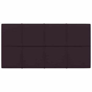 Pannelli Murali 12 pz Viola 60x30 cm in Tessuto 2,16 m² 344078