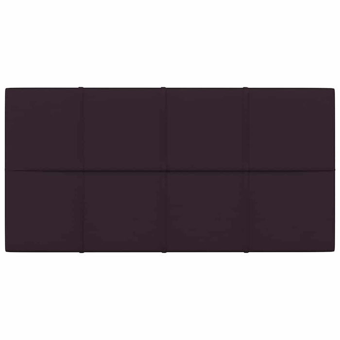 Pannelli Murali 12 pz Viola 60x30 cm in Tessuto 2,16 m² 344078