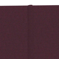 Pannelli Murali 12 pz Viola 60x30 cm in Tessuto 2,16 m² 344078