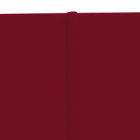Pannelli Murali 12 pz Rosso Vino 60x30 cm in Velluto 2,16 mÂ²