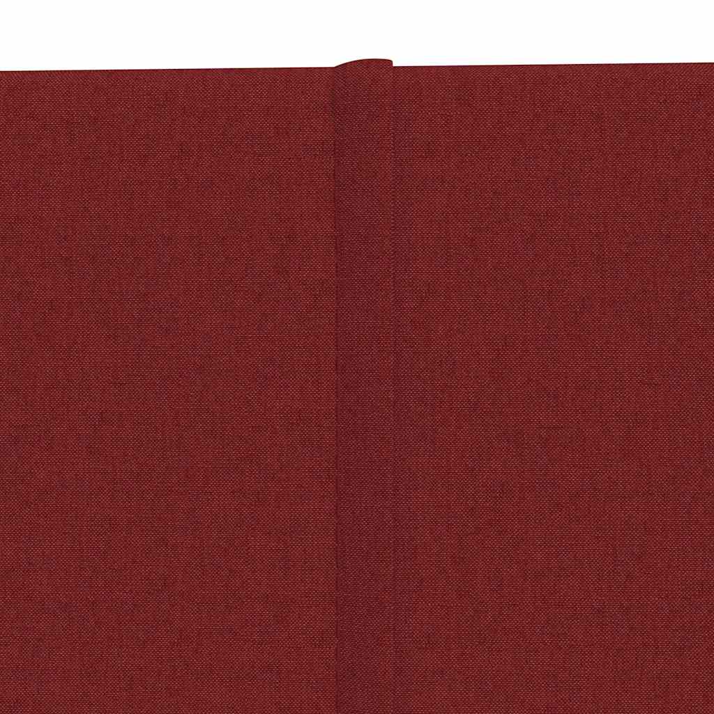 Pannelli Murali 12 pz Rosso Vino 90x15 cm Tessuto 1,62 mÂ² cod mxl 25909