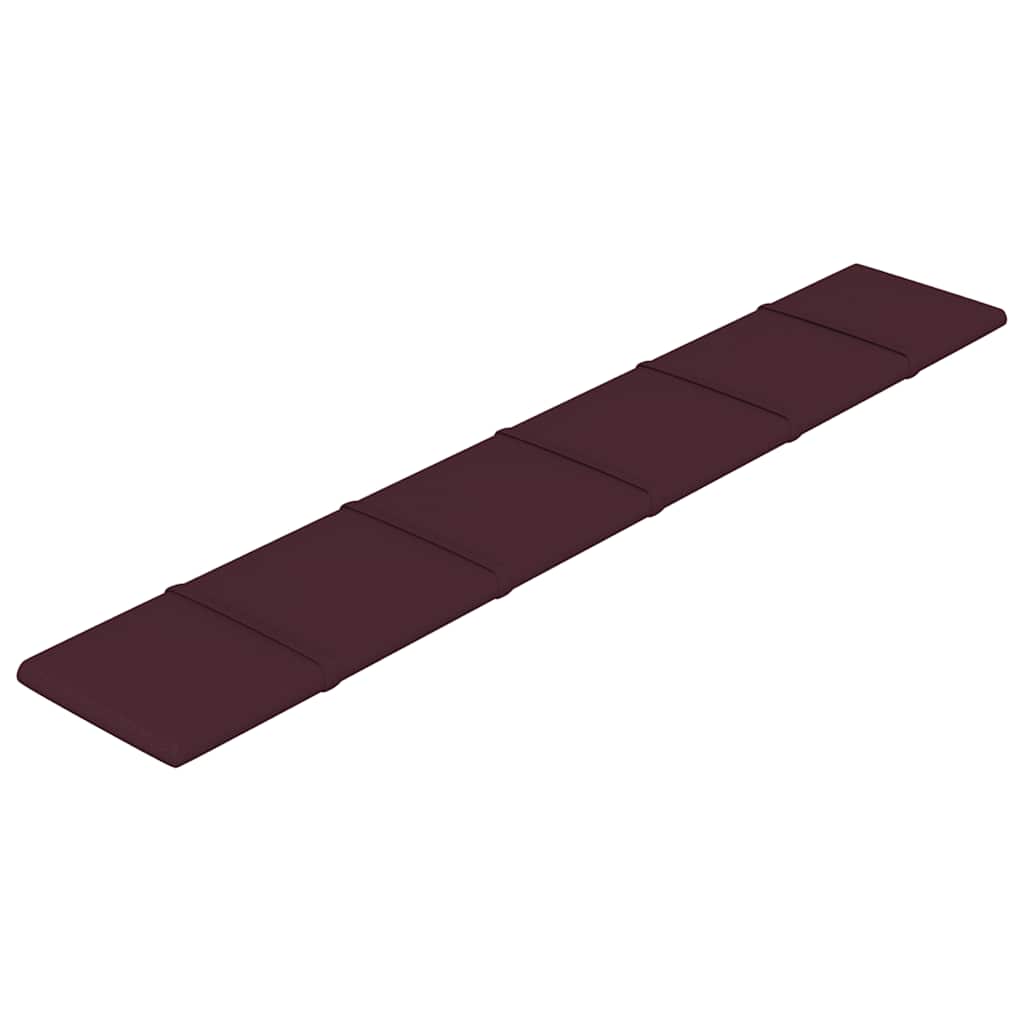 Pannelli Murali 12 pz Viola 90x15 cm Tessuto 1,62 m² 344099
