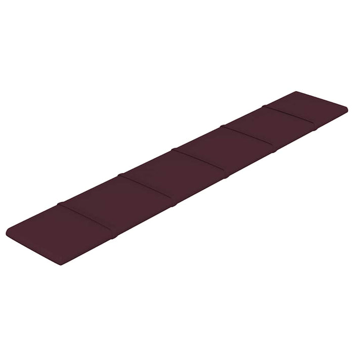 Pannelli Murali 12 pz Viola 90x15 cm Tessuto 1,62 m² 344099
