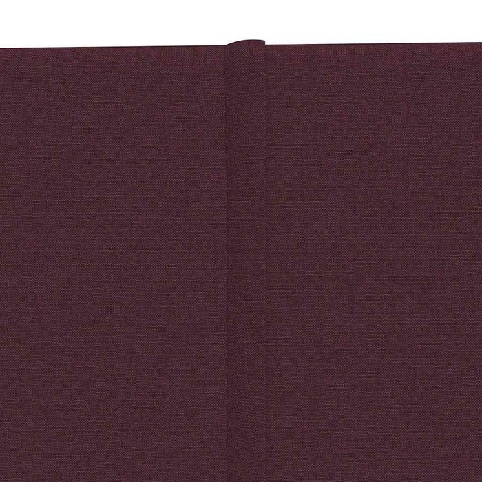 Pannelli Murali 12 pz Viola 90x15 cm Tessuto 1,62 m² 344099