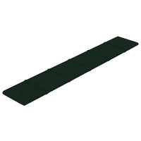Pannelli Murali 12 pz Verde Scuro 90x15 cm Velluto 1,62 mÂ²