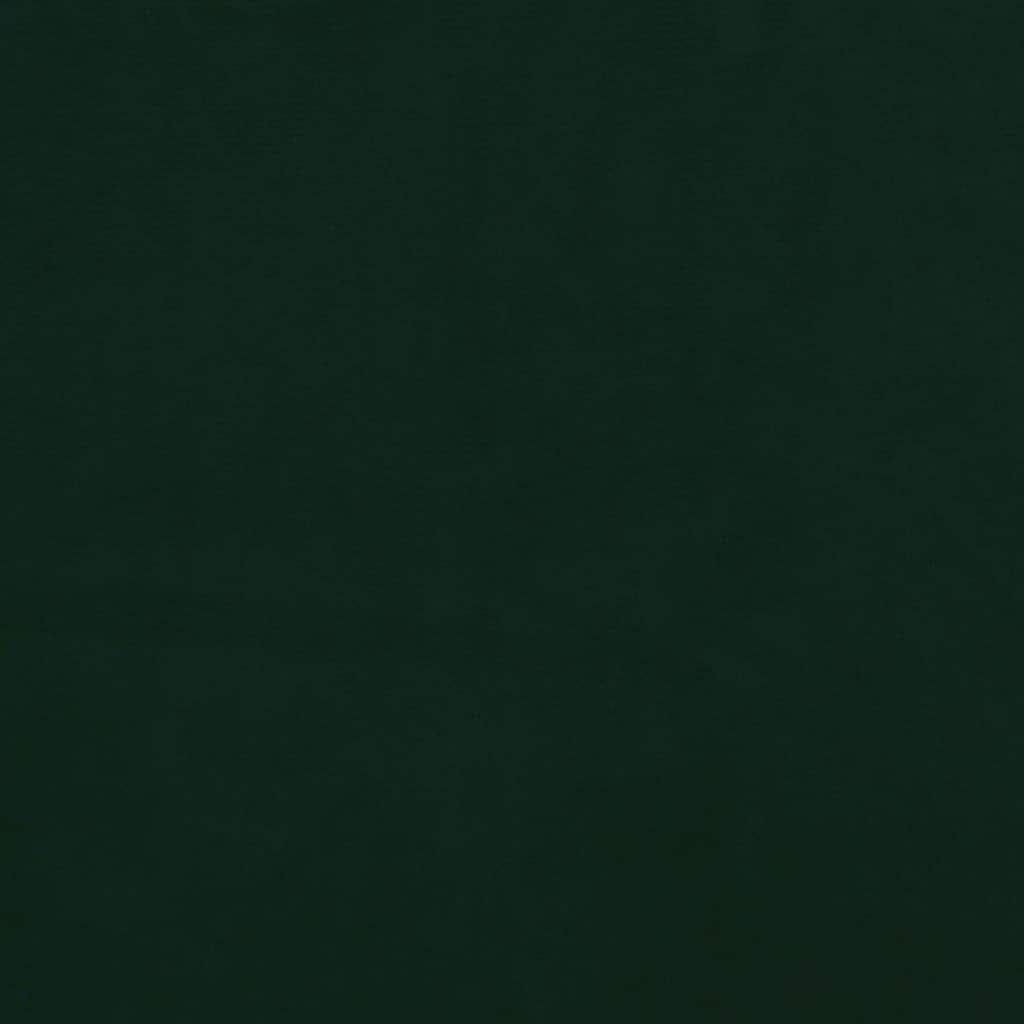 Pannelli Murali 12 pz Verde Scuro 90x15 cm Velluto 1,62 mÂ²