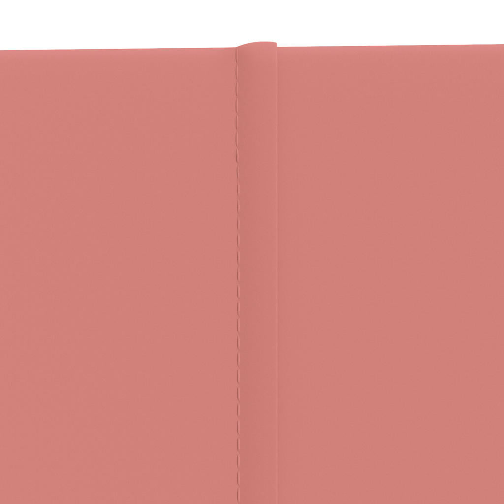 Pannelli Murali 12 pz Rosa 90x15 cm Velluto 1,62 mÂ²