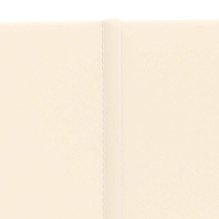 Pannelli Murali 12 pz Crema 90x15 cm Velluto 1,62 mÂ²