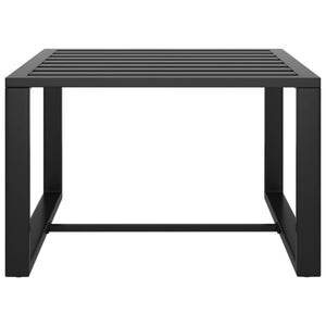 Set Divani da Giardino 5 pz con Cuscini in Alluminio Antracite 3107788